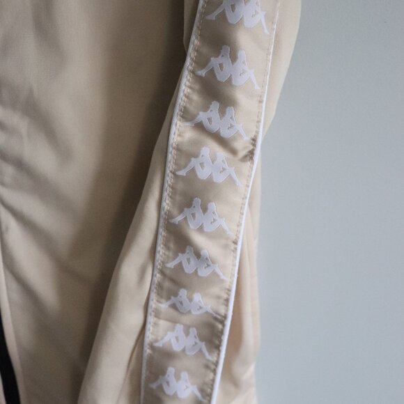 Kappa Womens Tan Sz M Full Zip Athletic Lightweight Track Jacket - Picture 8 of 13